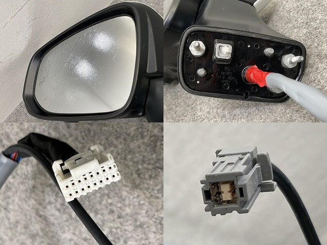 カローラ クロス G/GX/S/ZSG10/MXGA10/ZVG11/ZVG15/ZVG13/ZVG16 純正 左 ドアミラー 13線 ウインカーカメラ付J771(146481)