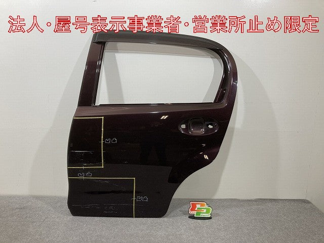 パッソ 30系/KGC30/KGC35/NGC30 純正 左 リア ドア バイザー付 ダークレッドマイカ R54 トヨタ(146482)