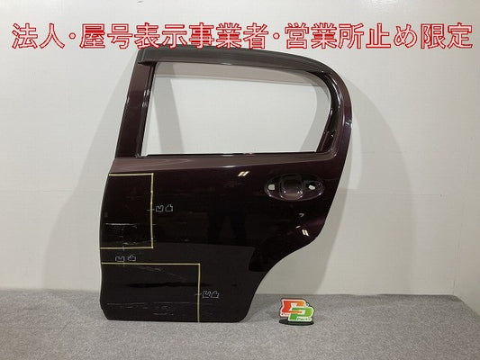 パッソ 30系/KGC30/KGC35/NGC30 純正 左 リア ドア バイザー付 ダークレッドマイカ R54 トヨタ(146482)