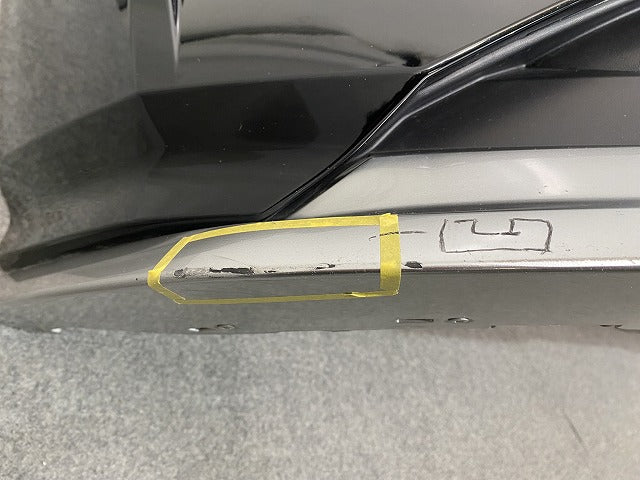 ノート/NOTE E13/SNE13 純正 前期 フロント バンパー スポイラー付 62022 6XJ0H ミッドナイトブラック GAT 日産(146496)
