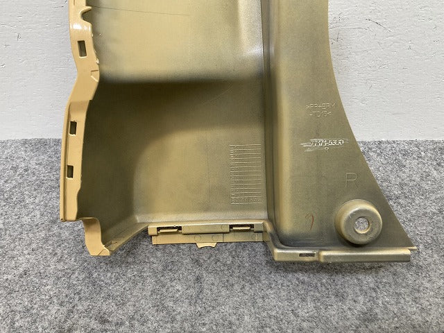 スペーシア カスタム MK54S/MK94S 純正 右 リア コーナーパネル/コーナーカバー 77171-53U0 ミモザイエローパールメタリック(146497)