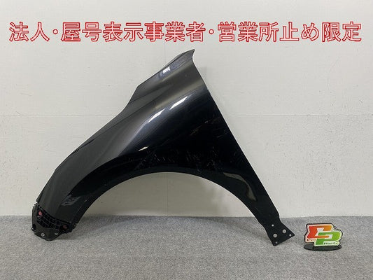 ハリアー 80系/G/Z/MXUA80/MXUA85/AXUH80/AXUH85 PHEV/AXUP85 純正 左 フロント フェンダー プレシャスブラックパール 219 トヨタ(146498)
