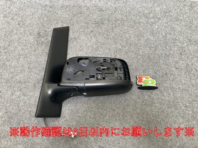 セレナ ハイウェイスター/S/G/RS/RX C25/NC25/CC25/CNC25 純正 左 ドアミラー 9線 Murakami C1 素地 日産(146521)