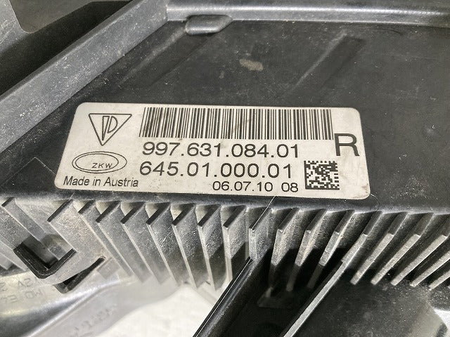 970 パナメーラ S/PORSCHE 2009-2011 純正 右 フォグランプ/フォグライト LED ZKW 997.631.084.01 ポルシェ(146540)
