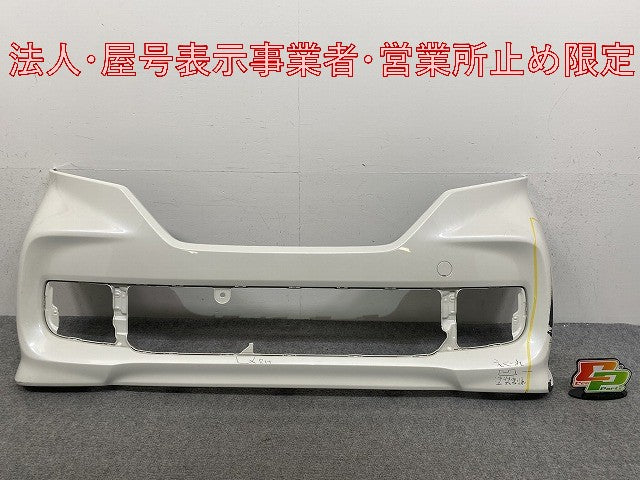 N-BOX/NBOX Nボックス カスタム/JF3/JF4 純正 前期 フロント バンパー 71101-TTA-J000 プレミアムホワイトパールII NH875P ホンダ(146549)