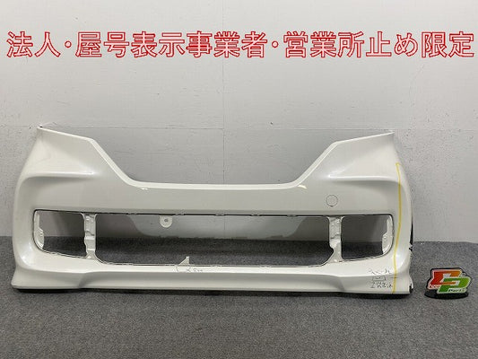 N-BOX/NBOX Nボックス カスタム/JF3/JF4 純正 前期 フロント バンパー 71101-TTA-J000 プレミアムホワイトパールII NH875P ホンダ(146549)