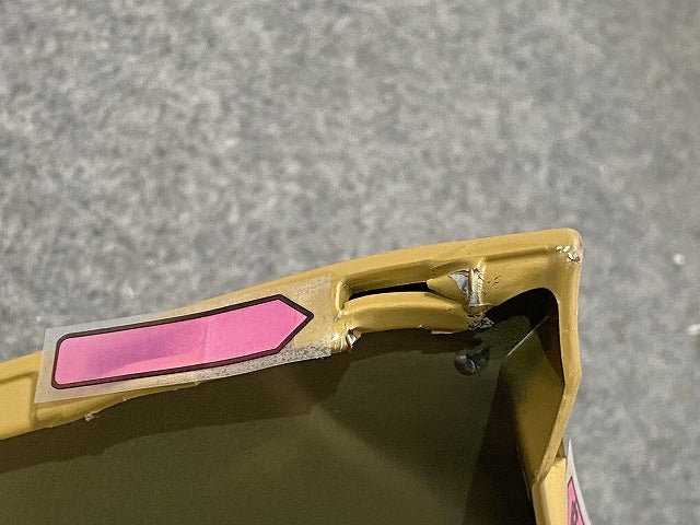 スペーシア MK94S 純正 リア バンパー スポイラーソナー付 71811-53U0 ミモザイエローパールメタリック WB6 スズキ(146552)