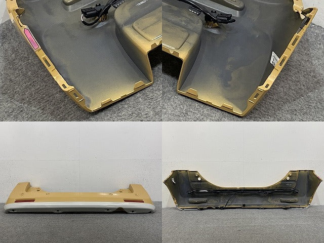 スペーシア MK94S 純正 リア バンパー スポイラーソナー付 71811-53U0 ミモザイエローパールメタリック WB6 スズキ(146552)