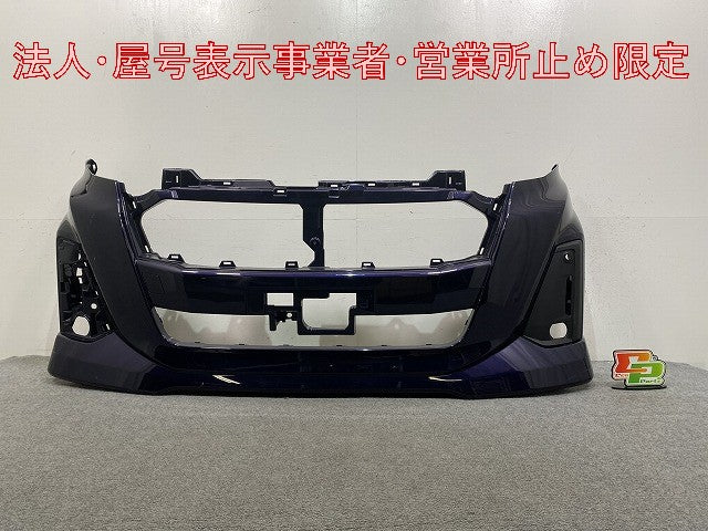 ルーミー/カスタム M900A/M910A 純正 後期 フロント バンパー 52119-B1450 クールバイオレットクリスタルシャイン P19 トヨタ(146555)