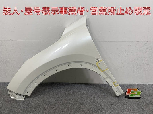 エクストレイル/X-TRAIL T33/SNT33 純正 左 フロント フェンダー ブリリアントホワイトパール QAB 日産(146562)