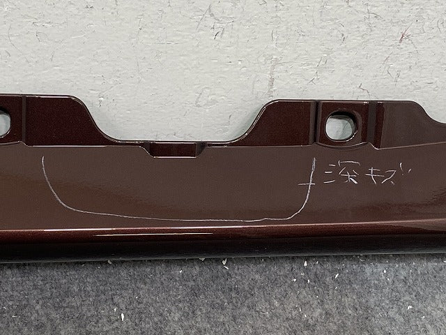 新品!MRワゴン MF22S 純正 右 サイドステップ/サイドスカート 77231-81J0 77230-81J00-ZEL マルーンブラウンパール ZEL スズキ(146578)