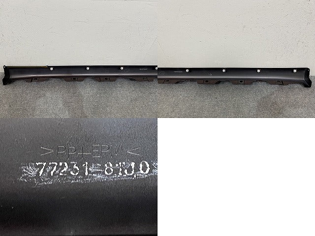 新品!MRワゴン MF22S 純正 右 サイドステップ/サイドスカート 77231-81J0 77230-81J00-ZEL マルーンブラウンパール ZEL スズキ(146578)