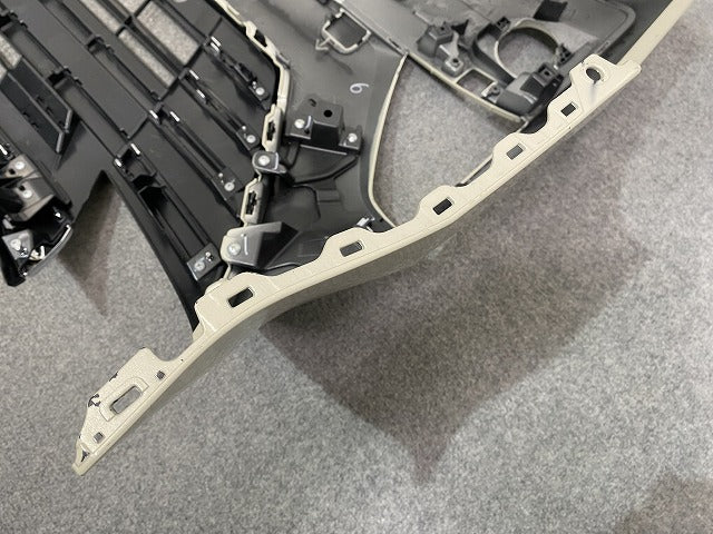 ルークス ハイウェイスター B44A/B45A/B47A/B48A 純正 後期 フロント バンパー グリル付 62022 7NK-0 フローズンバニラパール HAK(146582)