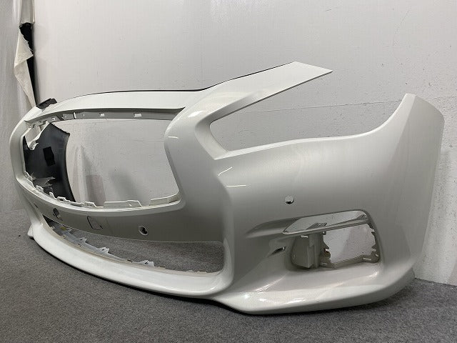 スカイライン/SKYLINE V37/YV37/HV37/HNV37/ZV37 純正 前期 フロント バンパー 62022 4HB0H クリスタルホワイトパール QAA 日産(146588)