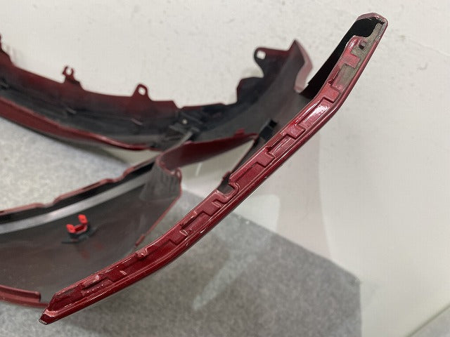 ヴィッツ 130系/KSP130/NSP130/NSP135/NCP131 純正 後期 フロント バンパー 52119-52A50 レッド メタリック トヨタ(146651)