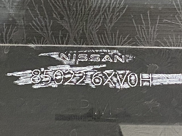 ノート/NOTE E13/SNE13 純正 後期 リア バンパー 85022 6XV0H スーパーブラック KH3 日産(146657)