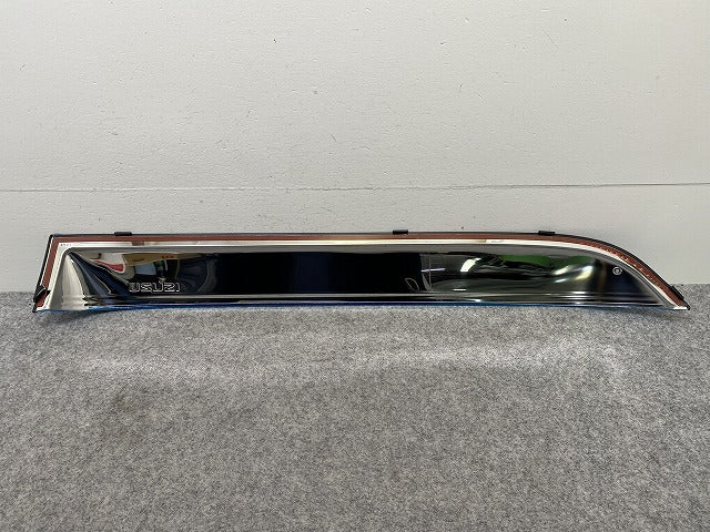 新品!エルフ NKR81 純正 左 ドア バイザー メッキ いすゞ(146658)