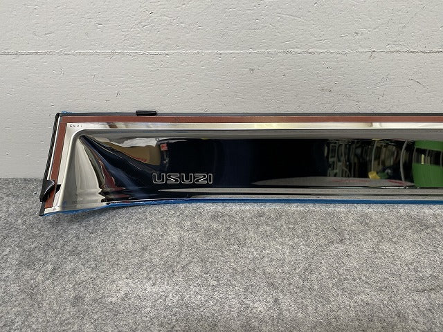 新品!エルフ NKR81 純正 左 ドア バイザー メッキ いすゞ(146658)