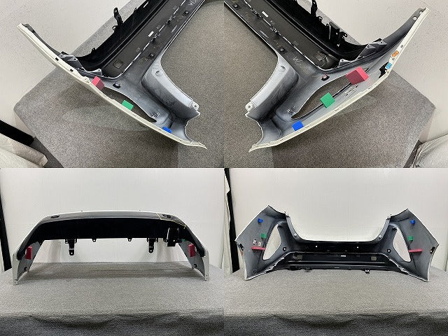 プリウス PHV ZVW52 純正 リア バンパー 52159-47210/20 ホワイトパールクリスタルシャイン 070 トヨタ(146684)