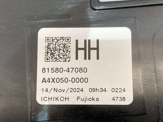 プリウス 60系/ZVW60/ZVW65/MXWH60/MXWH65/MXWH61 純正 リア ガーニッシュ 81580-47080 ブラック ソリッド トヨタ(146692)