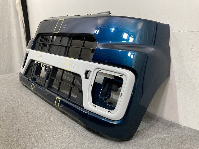 ウェイク LA700S/LA710S 純正 フロント バンパー グリル付 52119-B2B40 ブルーマイカメタリック B58 ダイハツ(146693)