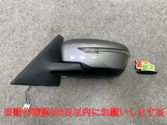 セレナ /S/X/G/XV/C27/GFC27/GFNC27/GC27/GNC27 純正 左 ドアミラー 9線 ウインカー付 Murakami G835H120 ダークメタルグレー(146694)