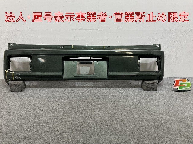 エブリィバン DA17V 純正 リア バンパー 71811-64P0 クールカーキパールメタリック ZVD スズキ(146699)