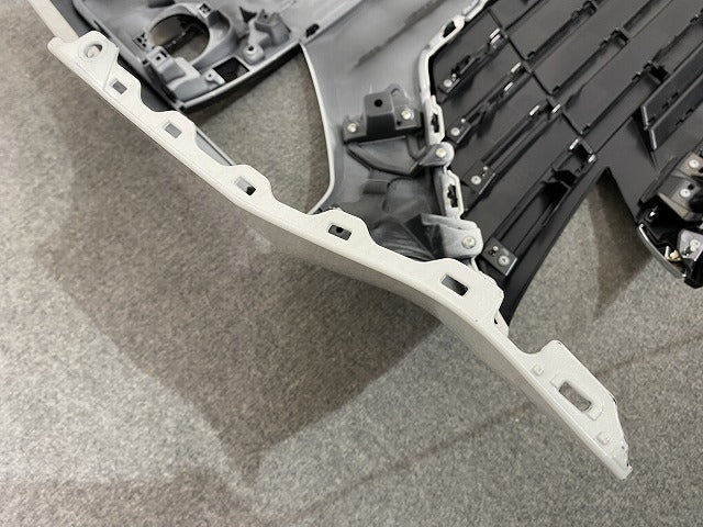 ルークス ハイウェイスター B44A/B45A/B47A/B48A 純正 後期 フロント バンパー グリル付 62022 7NK-0 ホワイトパール QBB 日産(146704)