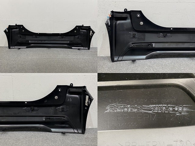 ルークス ハイウェイスター B44A/B45A/B47A/B48A 純正 リア バンパー 85022 7NA-0 ブラックパール GAS 日産(146716)
