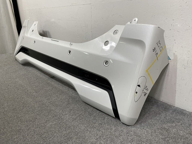 ルークス ハイウェイスター B44A/B45A/B47A/B48A 純正 リア バンパー 85022 7NA-0 ホワイトパール QBB 日産(146724)