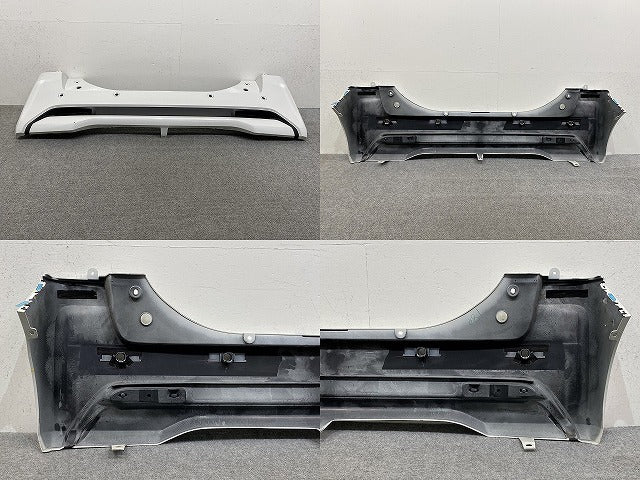 ルークス ハイウェイスター B44A/B45A/B47A/B48A 純正 リア バンパー 85022 7NA-0 ホワイトパール QBB 日産(146724)
