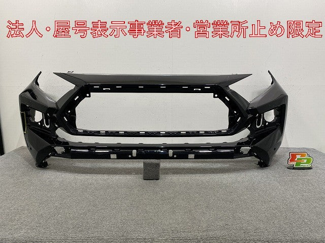 RAV4 ラブ4 アドベンチャー MXAA52/MXAA54/AXAH52/AXAH54 純正 フロント バンパー 52119-20B80 アティチュードブラックマイカ(146730)