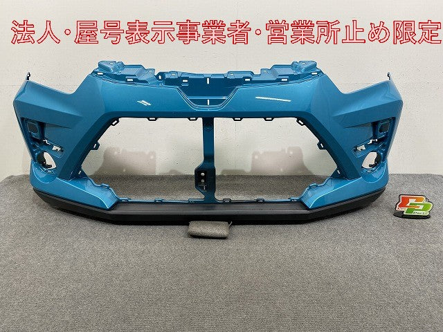 ライズ A200A/A210A/A201A/A202A 純正 フロント バンパー スポイラー付 52119-B1410 ターコイズブルーマイカメタリック B86 トヨタ(146755)
