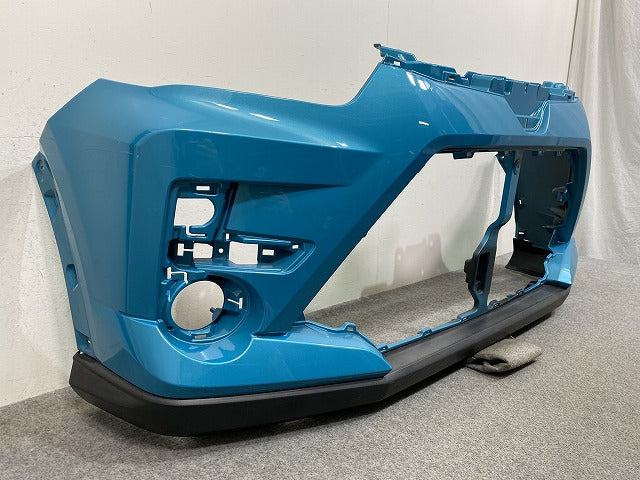 ライズ A200A/A210A/A201A/A202A 純正 フロント バンパー スポイラー付 52119-B1410 ターコイズブルーマイカメタリック B86 トヨタ(146755)