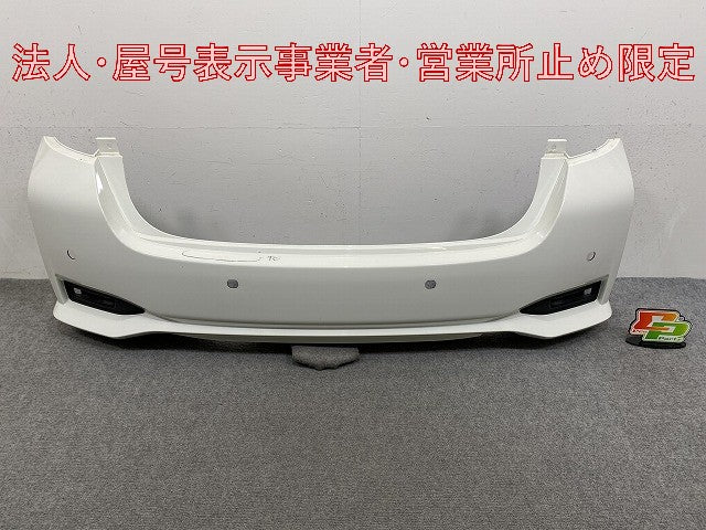ノート/NOTE e-POWER E12/HE12/NE12/SNE12 純正 後期 リア バンパー 85022 5WJ0H ホワイト QAY 日産(146757)