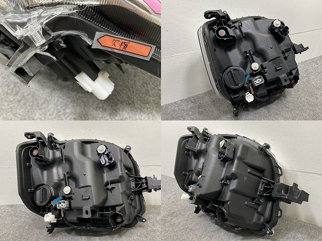 ムーヴ キャンバス/キャンパス LA850S/LA860S 純正 左 ヘッドライト/ランプ LED レベライザー 刻印RL KOITO 100-6908D ダイハツ(146777)