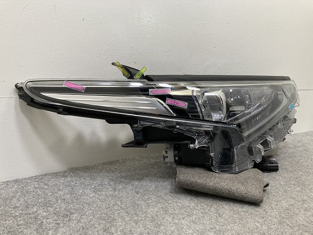 ジャンク!エスティマ アエラス 50系/4型/最終型/ACR50W/ACR55W/GSR50W/GSR55W 純正 後期 右 ヘッドライト LED 刻印80 28-236(146785)