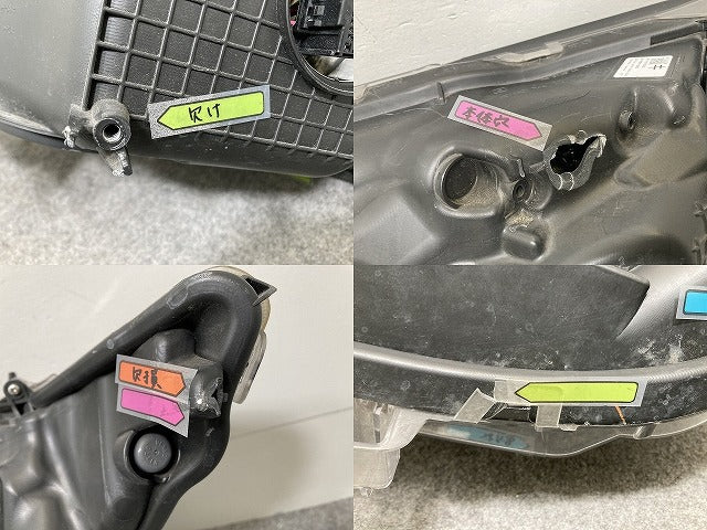 ジャンク!ヴェルファイア 30系/AGH30W/AGH35W/GGH30W/GGH35W 純正 前期 右 ヘッドライト/ランプ レベライザーLED KOITO 58-64(146793)