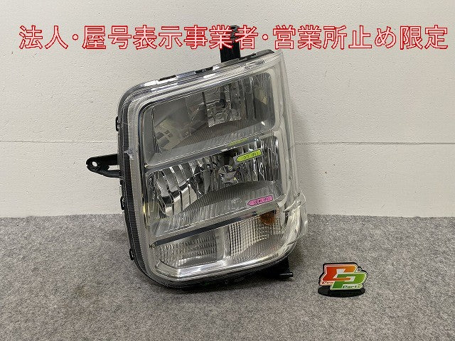 エブリィ ワゴン/クリッパー NV100/スクラム/タウンボックス DA17W/DR17W/DG17W/DS17W 純正 左 ヘッドライト HID AFS無 LE14C6329(146800)