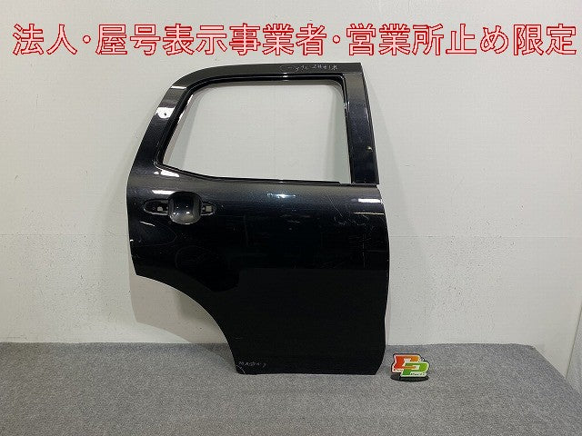 ライズ/ロッキー A200S/A210S/A200A/A210A/A202A 純正 右 リア ドア ブラックマイカメタリック X07 トヨタ(146801)