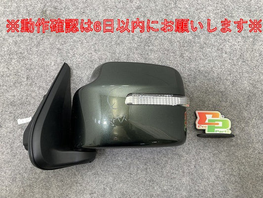 新品!ジムニー JB23W 純正 左 ドアミラー 8線 ウインカー付 ishizaki 61V2/W0900 84702-61LV2-ZVD クールカーキパールメタリック(146814)
