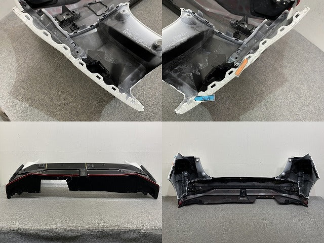 ノート/NOTE ニスモ/NISMO/E13/FE13 純正 後期 リア バンパー 85022 6XT0H ブリリアントホワイトパール QAB 日産(146824)