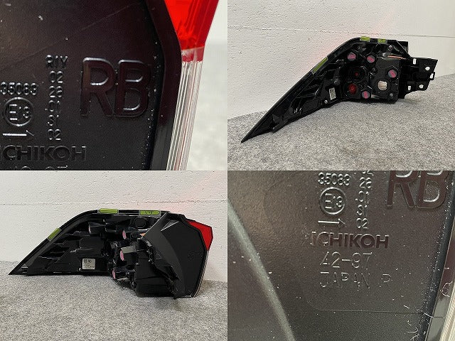 RAV4 ラブ4 MXAA52/MXAA54/AXAH52/AXAH54 純正 右 テールランプ/ライト/レンズ ハロゲン 刻印RB ICHIKOH 42-97 トヨタ(146832)