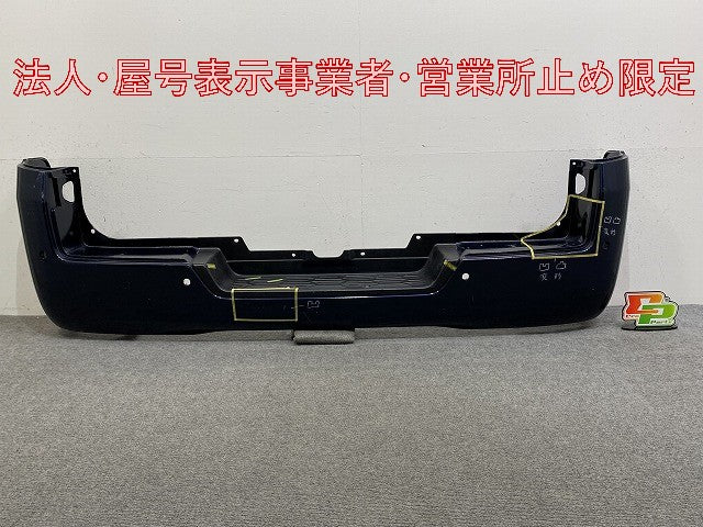キャラバン NV350 標準 E26 純正 リア バンパー 85022 3XA0A ネイビー メタリック 日産(146840)