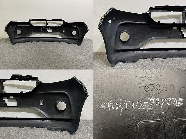 パッソ/ブーン M700A/M710A/M700S/M710S 純正 フロント バンパー 52119-B1230 ダークエメラルドマイカ G58 トヨタ(146845)