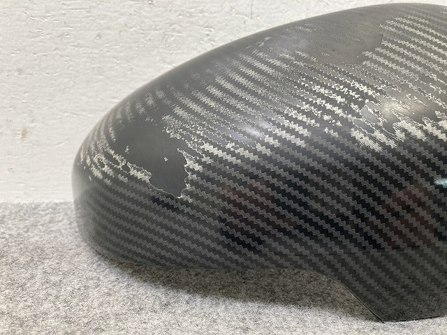 プリウス 30系/ZVW30 純正 右 ドアミラー カバー 社外品 カーボン調 9313/9203 トヨタ(146849)