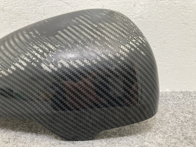 プリウス 30系/ZVW30 純正 右 ドアミラー カバー 社外品 カーボン調 9313/9203 トヨタ(146849)
