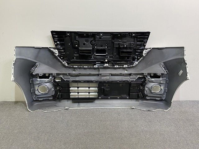 スペーシア カスタム MK54S/MK94S 純正 フロント バンパー グリル付 71711 53U5 ピュアホワイトパール ZVR スズキ(146851)