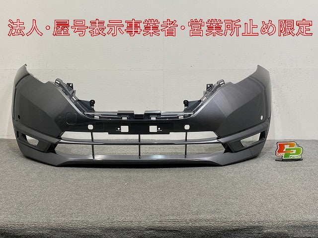 ノート/NOTE E12/NE12 e-POWER/HE12/SNE12 純正 後期 フロント バンパー 62022 5WJ0H ダークメタルグレーメタリック KAD 日産(146887)