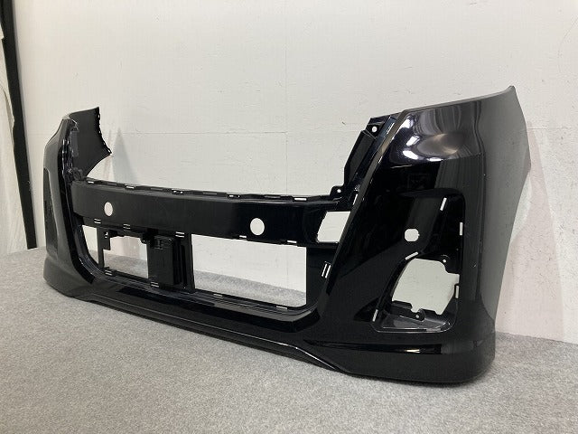 デイズ ルークス B21A 純正 後期 フロント バンパー 6400H424ZZ ブラックパール CAN 日産(146895)